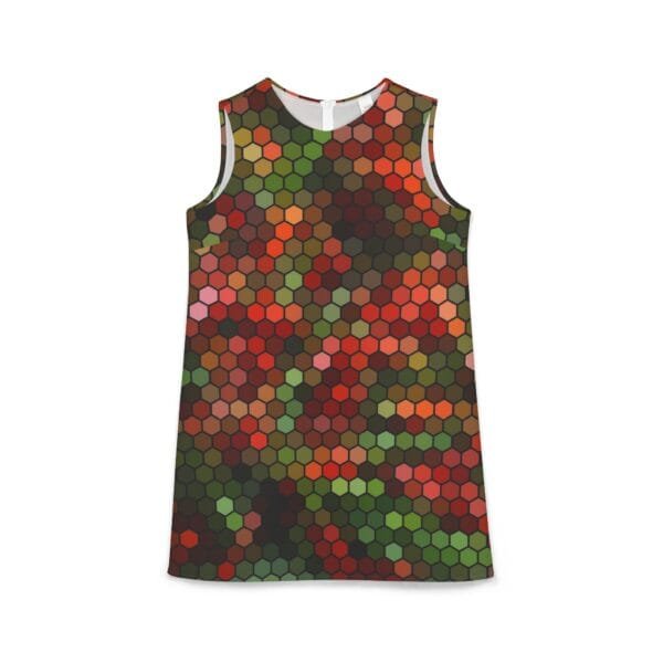 women's A-line Sleeveless Dress (AOP) - Image 2