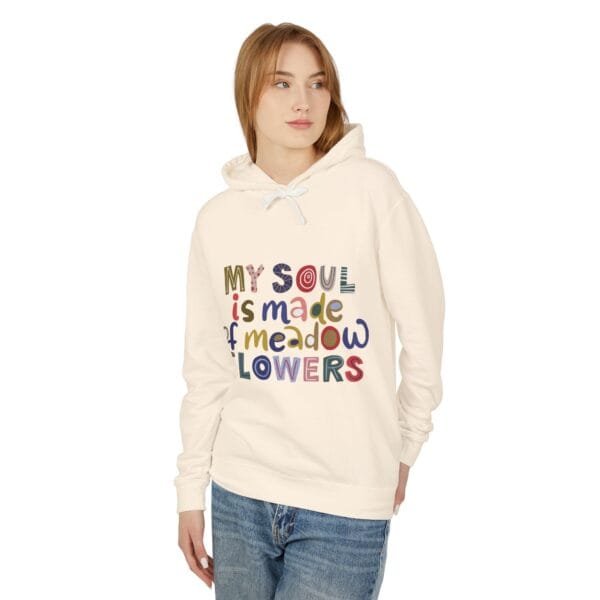 Unisex Lightweight Hooded Sweatshirt - Image 7