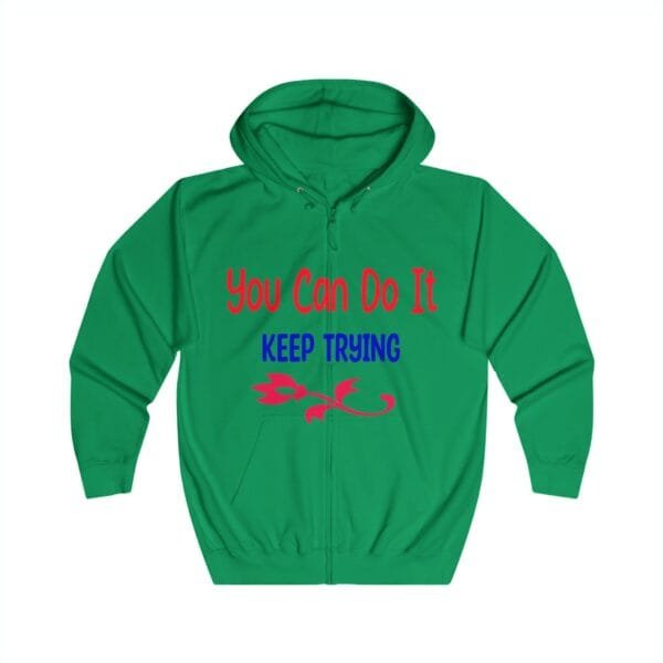 Unisex Full Zip Hoodie - Image 9