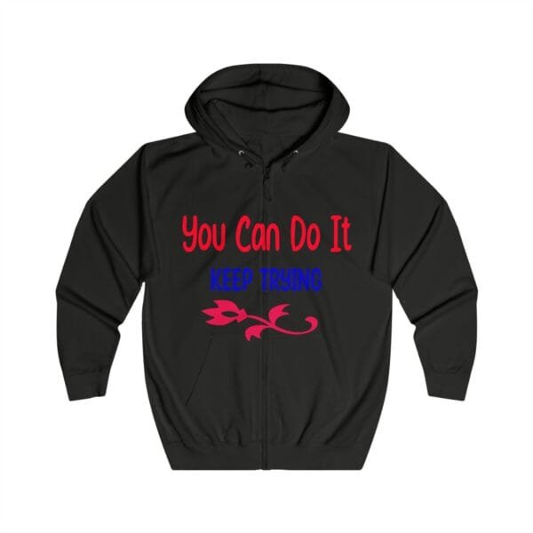 Unisex Full Zip Hoodie - Image 7