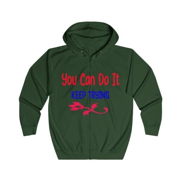 Unisex Full Zip Hoodie - Image 11