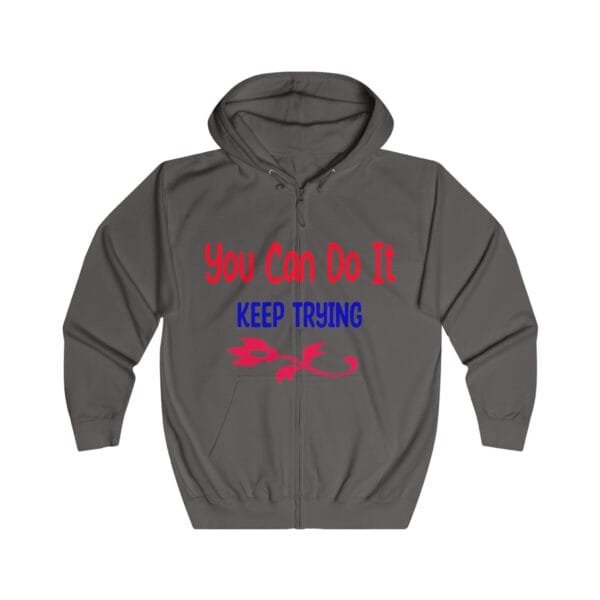 Unisex Full Zip Hoodie - Image 13