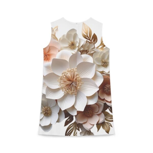 women's A-line Sleeveless Dress (AOP) - Image 3