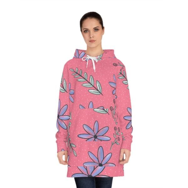 Women's Hoodie Dress (AOP) - Image 5