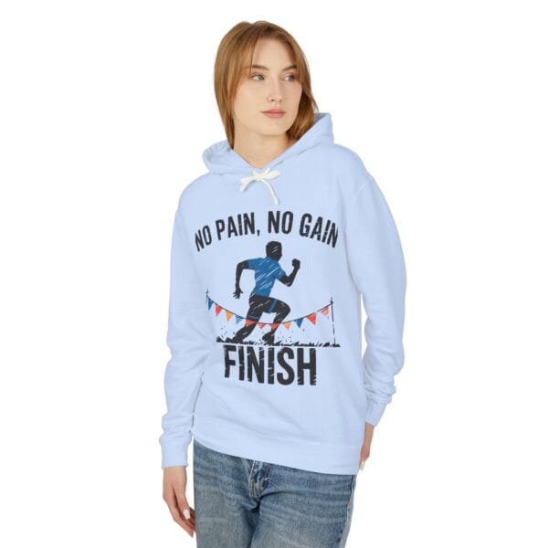 Unisex Lightweight Hooded Sweatshirt - Image 15