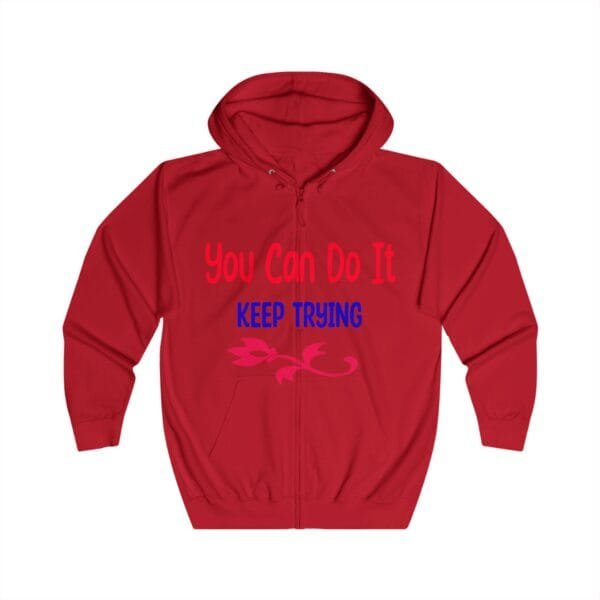 Unisex Full Zip Hoodie - Image 19
