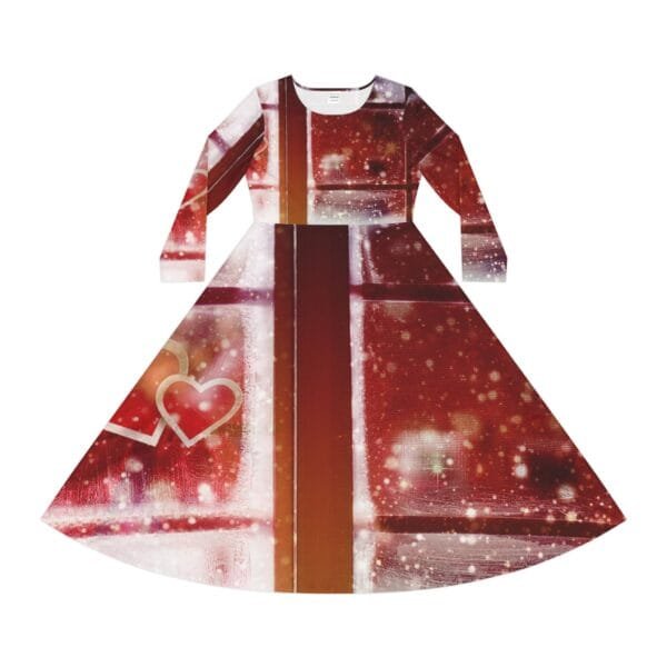 Christmas special Women's Long Sleeve Dance Dress (AOP) - Image 2