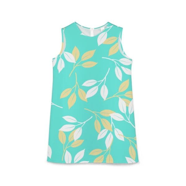 women's A-line Sleeveless Dress (AOP) - Image 2