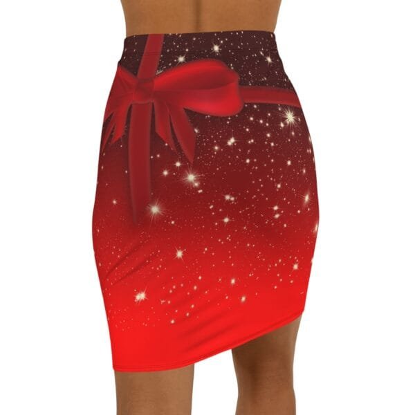 Christmas Special Women's Mid-Waist Pencil Skirt (AOP) - Image 2
