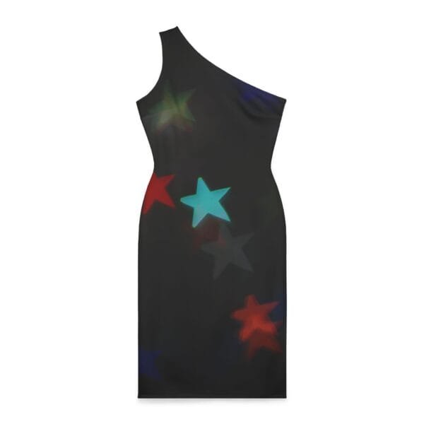 christmas special women's Shoulder Dress (AOP) - Image 2