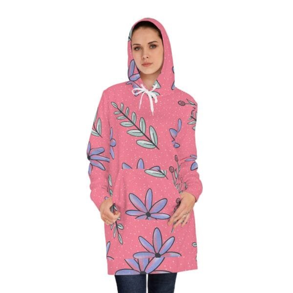 Women's Hoodie Dress (AOP) - Image 4