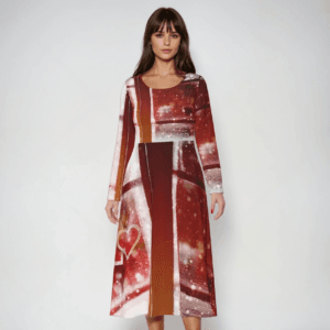 Christmas special Women's Long Sleeve Dance Dress (AOP)