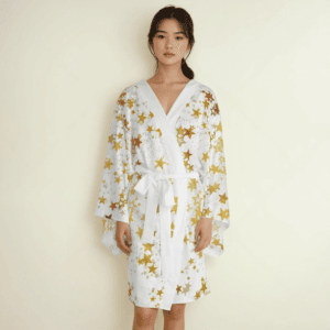 Christmas special women's Long Sleeve Kimono Robe (AOP)
