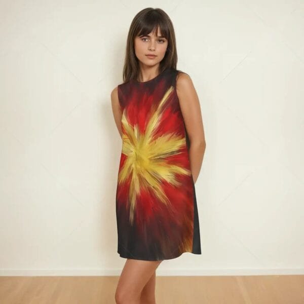 Christmas special women's A-line Sleeveless Dress (AOP)