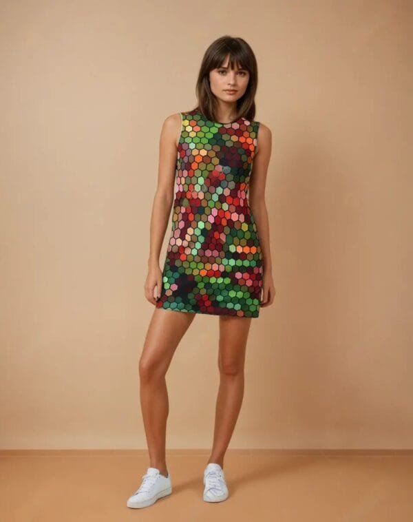 women's A-line Sleeveless Dress (AOP)