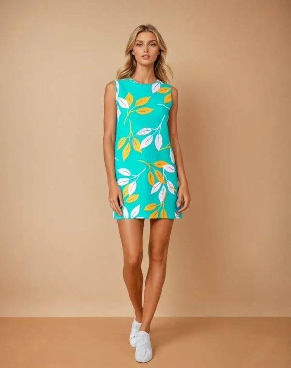 women's A-line Sleeveless Dress (AOP)