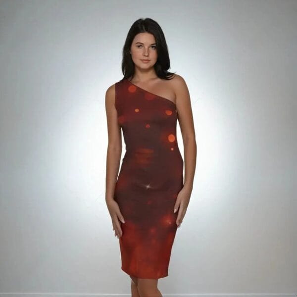 Christmas special women's Shoulder Dress (AOP)