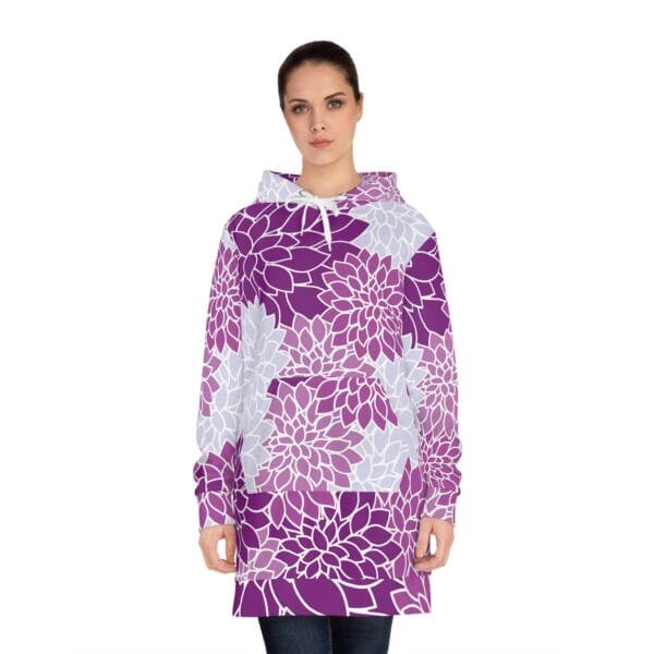 Women's Hoodie Dress (AOP) - Image 5