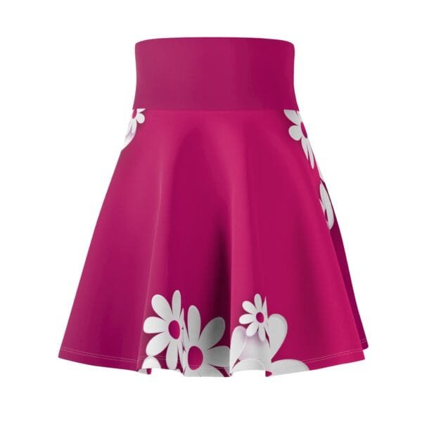 Pink women's Skater Skirt - Image 2