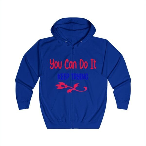 Unisex Full Zip Hoodie - Image 15