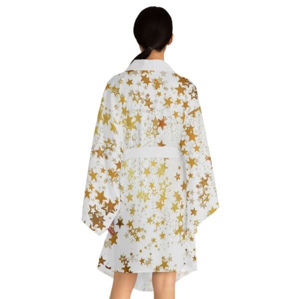 Christmas special women's Long Sleeve Kimono Robe (AOP) - Image 5