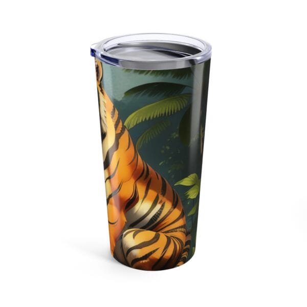 Generic brand Tumbler 20oz Tiger Print - Image 4