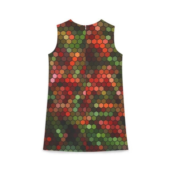 women's A-line Sleeveless Dress (AOP) - Image 3