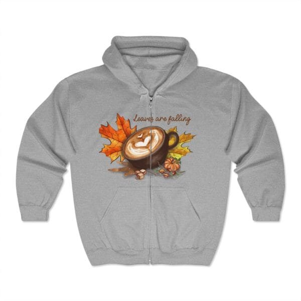 Unisex Heavy Blend™ Full Zip Hooded Sweatshirt - Image 3