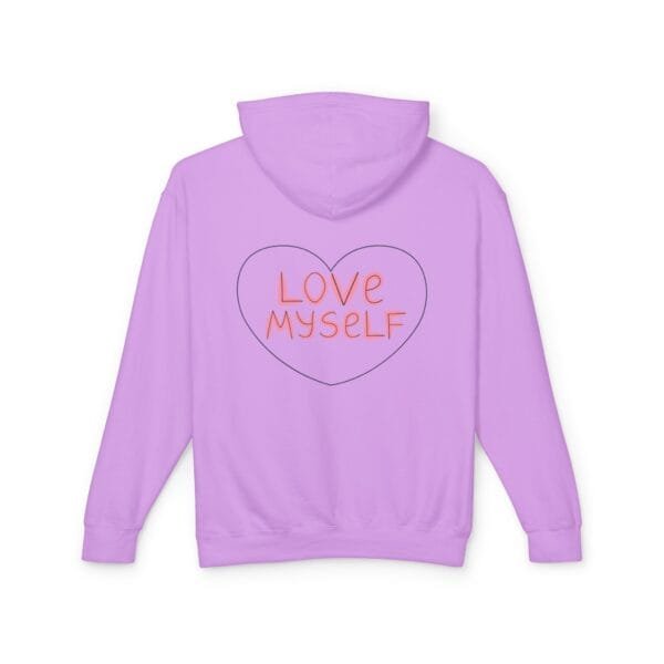 Unisex Lightweight Hooded Sweatshirt - Image 2