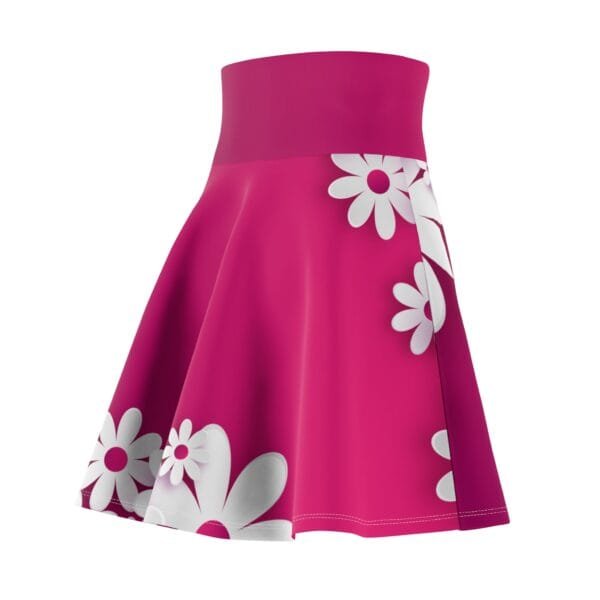 Pink women's Skater Skirt - Image 4