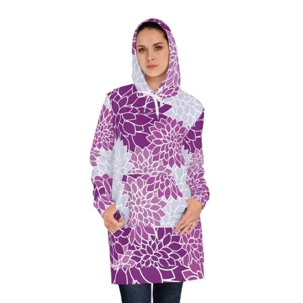 Women's Hoodie Dress (AOP) - Image 4