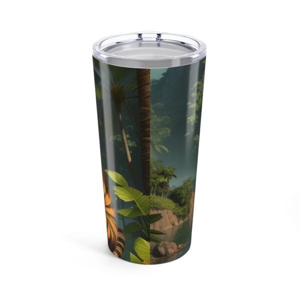 Generic brand Tumbler 20oz Tiger Print - Image 2