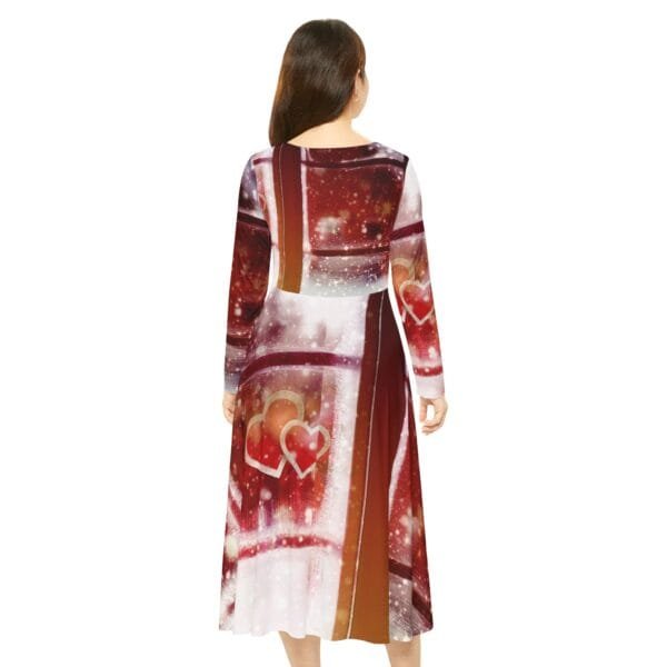 Christmas special Women's Long Sleeve Dance Dress (AOP) - Image 5