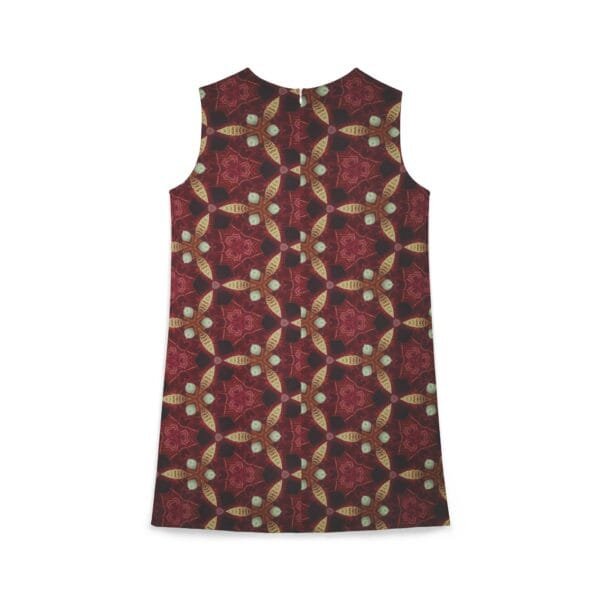 women's A-line Sleeveless Dress (AOP) - Image 3