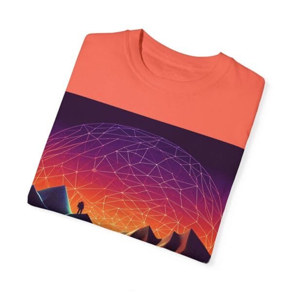 Brand Comfort Colors  Unisex T-shirt - Vibrant Mountain Sunset - Image 15