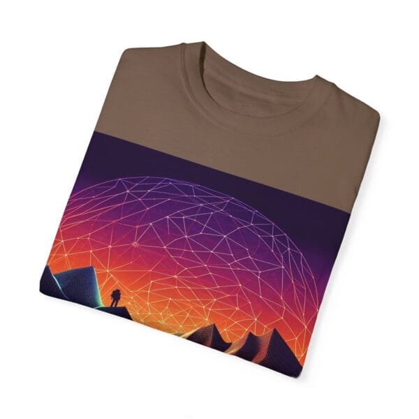 Brand Comfort Colors  Unisex T-shirt - Vibrant Mountain Sunset - Image 35