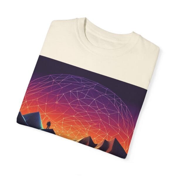 Brand Comfort Colors  Unisex T-shirt - Vibrant Mountain Sunset - Image 23
