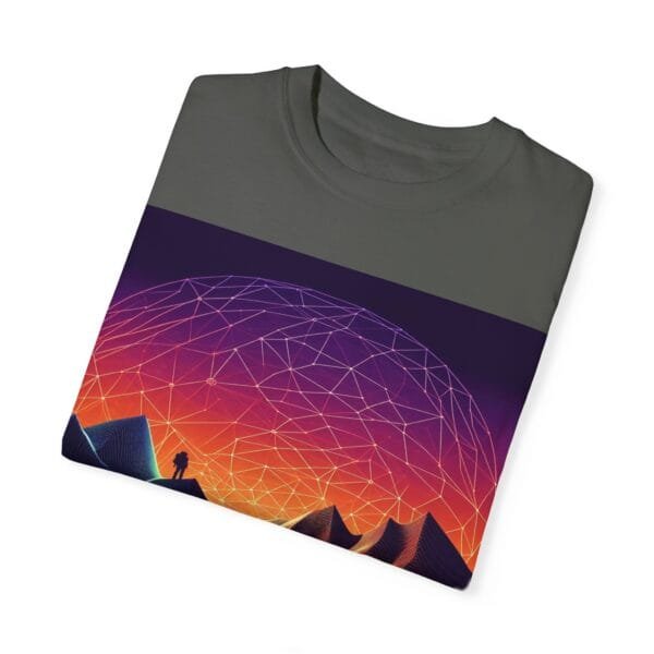 Brand Comfort Colors  Unisex T-shirt - Vibrant Mountain Sunset - Image 39