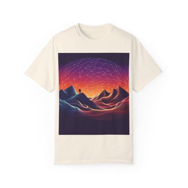 Brand Comfort Colors  Unisex T-shirt - Vibrant Mountain Sunset - Image 21
