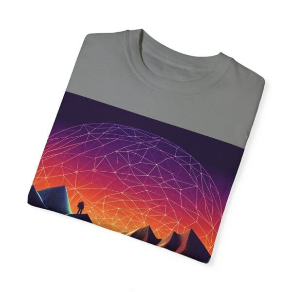 Brand Comfort Colors  Unisex T-shirt - Vibrant Mountain Sunset - Image 43