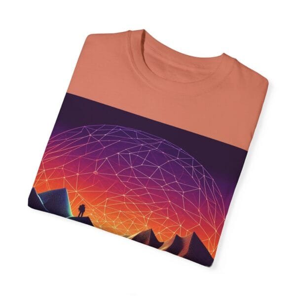 Brand Comfort Colors  Unisex T-shirt - Vibrant Mountain Sunset - Image 11