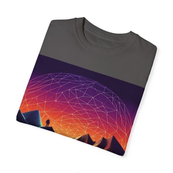 Brand Comfort Colors  Unisex T-shirt - Vibrant Mountain Sunset - Image 51
