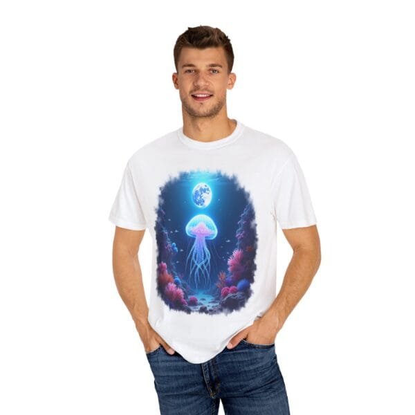 Brand Comfort Colors Unisex T-Shirt – Ocean Vibes Art Tee - Image 4